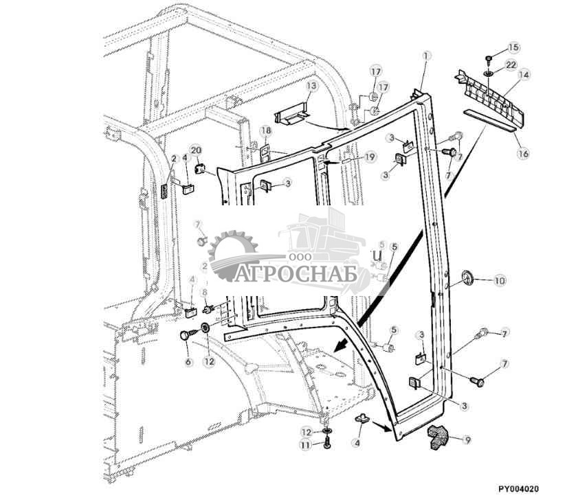 Боковые крышки 